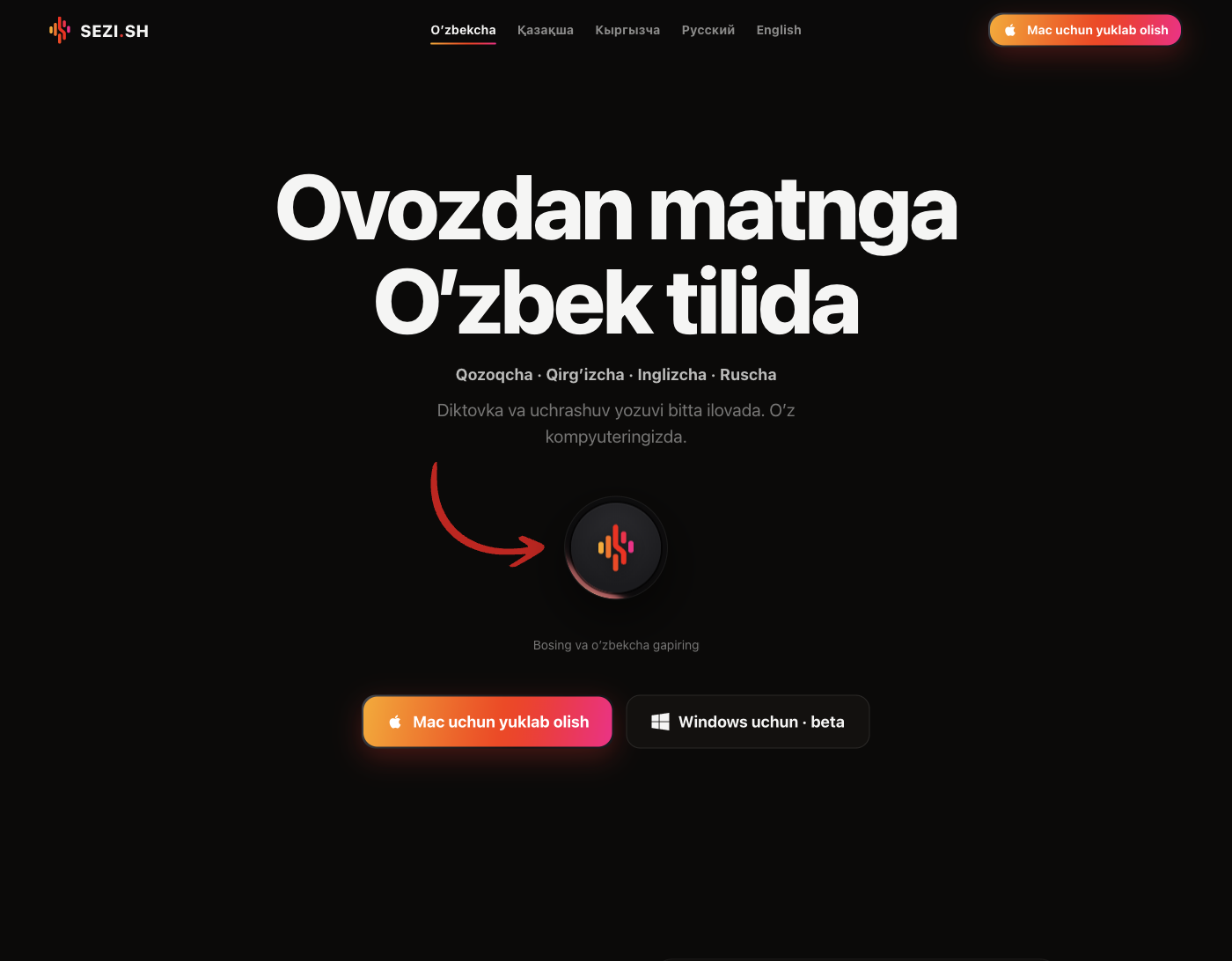sezi.sh website